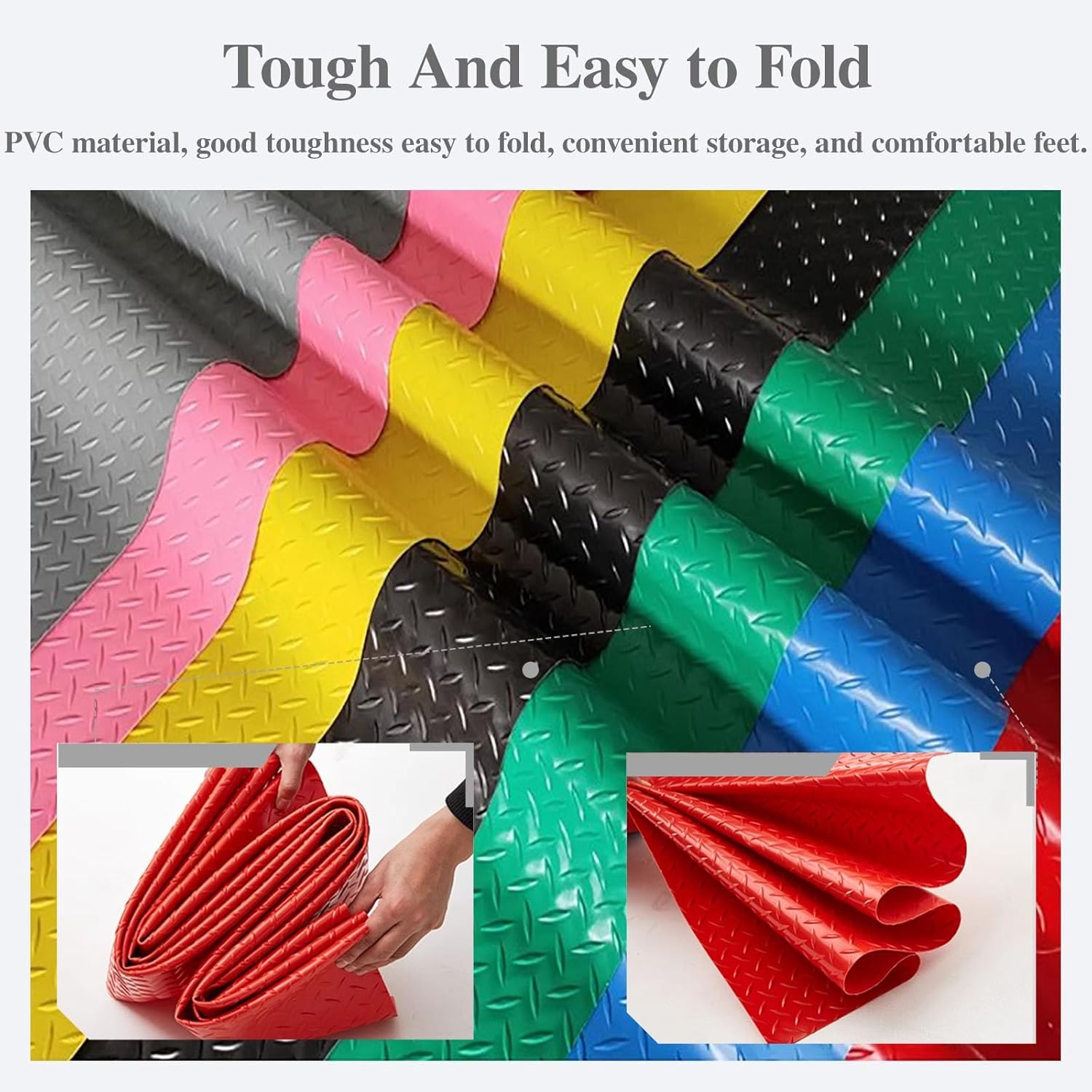 ガレージマット オファー 業務用ゴム製フロアマット（耐久性あり）、堅